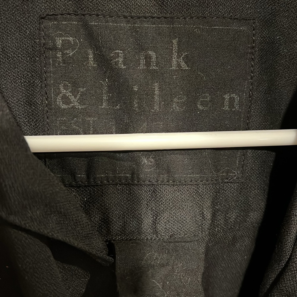 Frank & Eileen Mary Classic Shirtdress Famous Denim Black - Picture 4 of 11